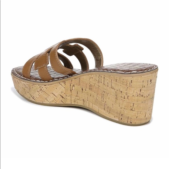 Sam Edelman Regis Platform Wedge size 7.5 - Picture 2 of 6